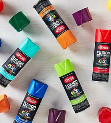 Spray Paint FAQ's | Krylon® Spray Paint Spray Paint Wood, Krylon Spray Paint, Spray Paint Cans, Rust Removers, Spray Booth, Spray Paints, Scrap Material, Spray Can, Paint Cans