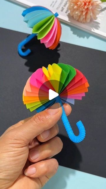 paper crafts creator on Instagram: "Title: "Vibrant Paper Umbrella: A Colorful DIY Project! 🌈☂️" Hashtags: #PaperCrafts #DIYUmbrella #CreativeKids #CraftyFun #ColorfulCrafts" Art Ideas For Grade 3, Umbrella Craft Ideas, How To Make Umbrella With Paper, Art And Craft Activities For Kids, Craft With Construction Paper, Origami Art For Kids, Umbrella Craft For Kids, Paper Umbrella Craft, Origami Garden