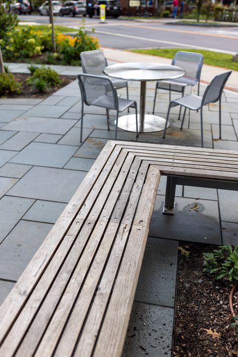 Blending design and sustainability, our custom Knight Benches, designed with responsibly sourced wood like reclaimed Teak, are featured in the Pound Ridge Community Green project. Open Space, The Community, Blending, Teak, Sustainability, Tool Design, New York, Wood, Green