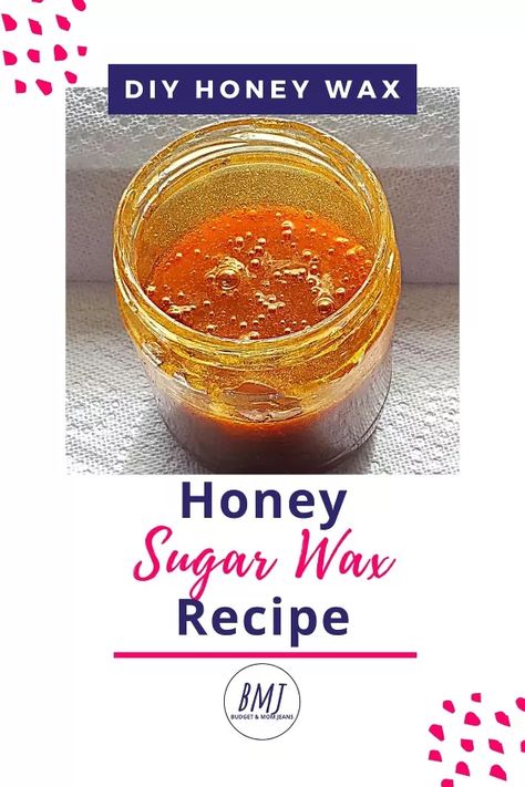 Sugar Wax Recipe Diy, Honey For Hair, Natural Exfoliating Scrub, Homemade Sugar Wax, Bars At Home, Wax Recipe, Sugar Wax Recipe, Scrub Bars, Sugar Wax Diy