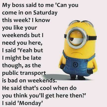 Hilarious Minion Jokes, Jerry Quotes, Minion Sayings, Bored Quotes Funny, Sarcastic Wallpaper, Minions 4, Minion Meme, Bff Quizes, Funny Quotes Wallpaper