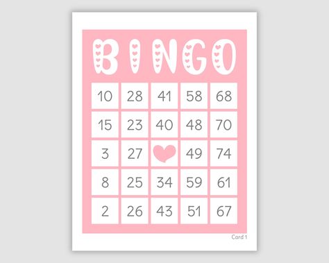 Valentines Day Bingo, Bingo Cage, Custom Bingo Cards, Bingo Calls, Printable Bingo Cards, Online Bingo, Bingo Cards Printable, Bingo Printable, Fun Party Games