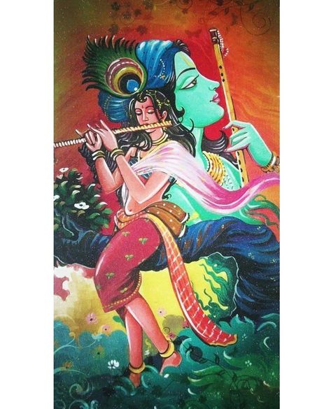 Playing Flute, Krishna Drawing, Shiva Parvati Images, Radha Painting, Lord Krishna Wallpapers, Krishna Radha Painting, Radha Krishna Images, Radha Krishna Pictures, Radha Krishna Art