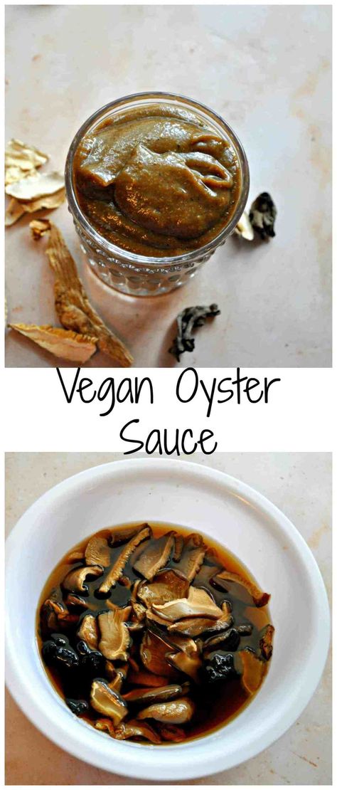 Vegan Oyster Sauce  - Rabbit and Wolves Rabbit And Wolves, Vegetarian Oyster Sauce, Vegan Sauce, Vegan Dips, Vegan Substitutes, Vegan Dip, Vegan Asian, Vegan Sauces, Sauces And Dressings