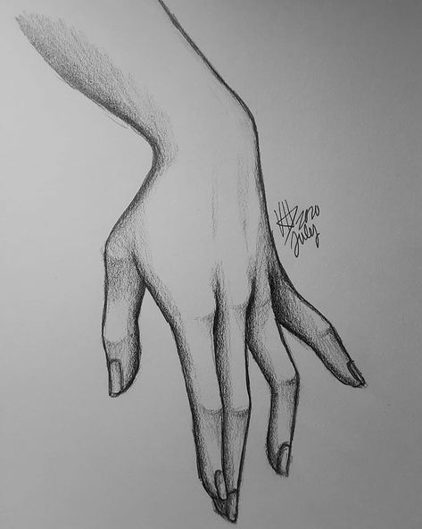 Hand Drawing Ideas, Hand Pencil Drawing, Easy Hand Drawings, Free Hand Drawing, Drawing Templates, Book Drawing, Portrait Sketches, Hand Sketch, Drawing Images