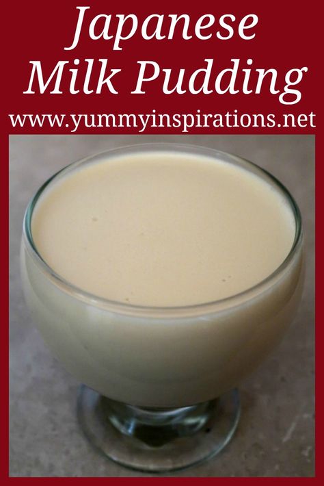 Japanese Milk Pudding Recipe - Easy No Bake Gluten Free Desserts Japanese Milk Pudding Recipe, Japanese Pudding Recipe, No Bake Custard, No Bake Gluten Free Desserts, Desserts With Milk, Gluten Free Custard, Strawberry Cheesecake Mousse, Japanese Pudding, Milk Pudding Recipe