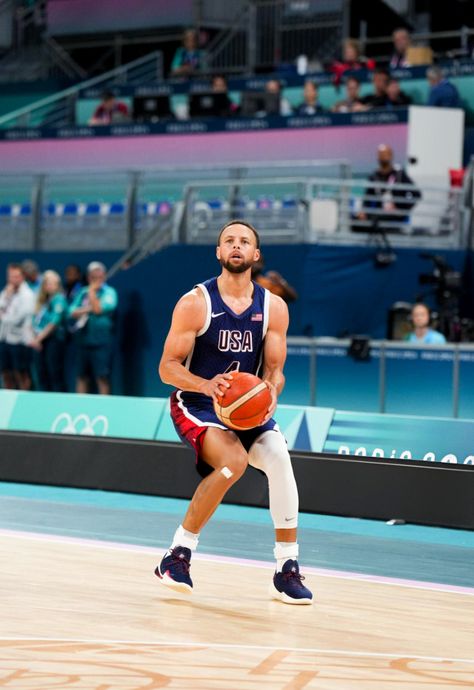 Olympic Basketball 2024, Olympic Basketball, Splash Brothers, The Olympic Games, Stephen Curry, Mens Basketball, Olympic Games, Puerto Rico, Basketball