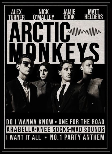 Vintage Music Posters Arctic Monkeys, Music Poster Artic Monkeys, Vintage Posters Artic Monkeys, Posters Music Vintage, Artic Monkeys Vintage Poster, Arctic Monkeys Wall Poster, Poster Arctic Monkey, Arctic Monkeys Am Album Poster, Artic Monkeys Album Poster