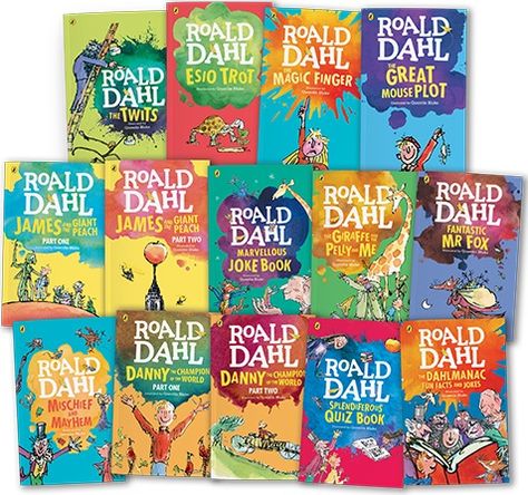 Roald Dahl Display, The Landlady Roald Dahl Activities, Rose Roald Dahl, Esio Trot, Roald Dahl Biography, Georges Marvellous Medicine, Roald Dahl Books Covers, James And Giant Peach, The Bfg