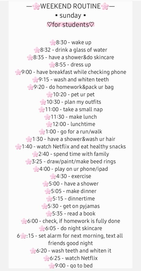 Weekend Timetable For Students, Weekend Morning Routine List, Productive Things To Do In The Morning, Goals For 2024 List For Teens, Sunday Reset Routine Checklist For Teens, Productive Timetable, Sunday Timetable, Weekend To Do List Productive, Weekend Routine For Students