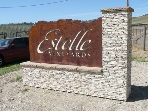 Subdivision Sign, Subdivision Entrance, Neighborhood Signs, Monument Signage, Entrance Signs, Business Signs Outdoor, Farm Entrance, Entrance Signage, Cement Board