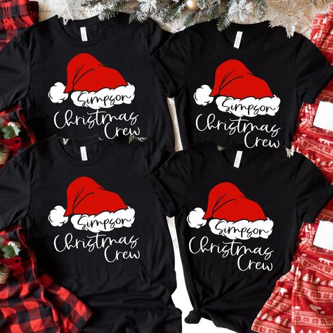 Christmas Clothes Ideas For Family, Family Xmas Shirts Diy Christmas, Christmas Lights Shirts Vinyl, Christmas Family T Shirts Ideas, Christmas Family Pj Shirts, Matching Christmas Tshirts Family, Family Reunion Christmas Shirts, Christmas Shirts For Women Group, Family Christmas Sweatshirt Ideas