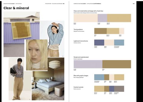 Ss26 Color Trend, Trend Book Layout, Ss26 Trends, Colour Palette Fashion, 2026 Trends, Mood Board Layout, Fashion Trending Moodboard, Fashion Illustration Portfolio, Fashion Trend Book