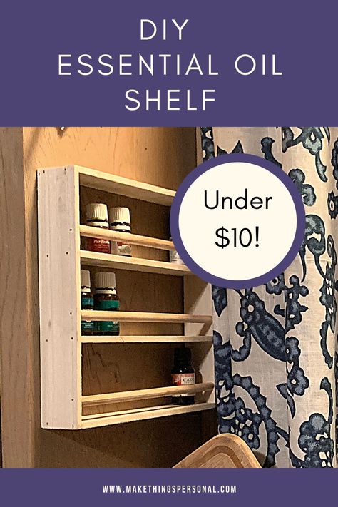 Essential Oil Organization Storage Diy, Essential Oil Shelf Diy, Essential Oil Organization, Essential Oils Shelf, Essential Oil Rack, Essential Oils Organization, Perfume Stand, Oil Rack, Oil Shelf