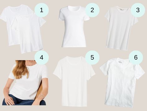 Perfect Cotton Tshirt, White Cotton Shirts For Women, Perfect White Tshirt Women, Best Tshirts Women, Best White Tee Shirt Women, Best White Shirts For Women, Women’s T Shirts, Best Basic Tees For Women, Best White Tshirt For Women