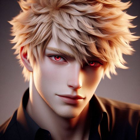 Bakugo Realistic, Mha Realistic, Naruto One Piece Dragon Ball, Bakugou And Kirishima, Men Fanart, Bakugou Fanart, Mha Bakugo, Avatar Wallpaper, Hot Hero