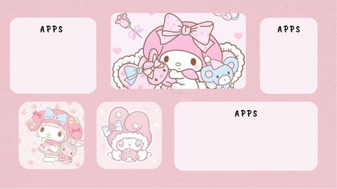 My Melody Aesthetic Wallpaper Ipad, Sanrio Wallpapers Ipad, Photos For Widgets Pink, Desktop Wallpaper My Melody, Laptop Wallpaper My Melody, Ipad Wallpaper My Melody, Sanrio Laptop Wallpaper Hd, Laptop Wallpaper With Widgets, Cute Photos For Widgets