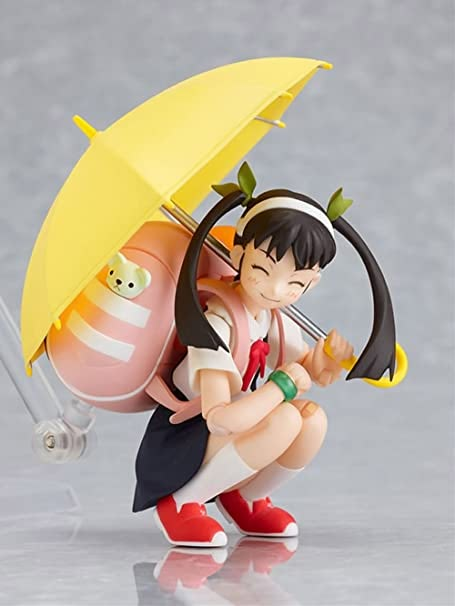 Amazon.com: Max Factory Bakemonogatari: Mayoi Hachikuji Figma Action Figure : Toys & Games Cool Figures, Yellow Umbrella, Cute Figures, Figure Reference, Anime Figurines, Pose Ref, Figure Poses, Anime Dolls, Popular Anime