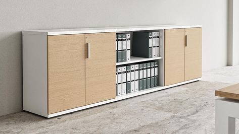 REMO - modular storage, office furniture | Alea Garage And Apartment, Work Space Design, Modular Office Furniture, Storage Office, Office Cabinet, Office Space Design, Modular Storage, Workspace Design, Office Cabinets