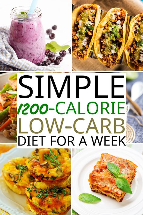 Goodbye Bland, Hello Flavor: Your 7-Day, 1200-Calorie Low-Carb Meal Plan for Weight Loss – CosmoGlamor