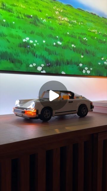 andrew maddock on Instagram: "upgrading the lego porsche with these led headlights, looks great and adds to the cozy vibe of the loft #lego #legoporsche #buildinglego #legostagram #loftstyle" Lego Porsche, Men Apartment, The Loft, Loft Style, Home Trends, Led Headlights, Dorm Rooms, Dorm Room, Looks Great