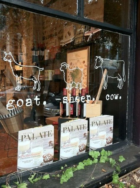 Animal Stencils, Meat Store, Cheese Store, Deli Shop, Decoration Vitrine, Meat Shop, French Restaurant, Sandwich Shop, Farm Store