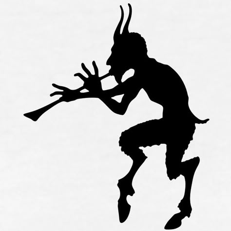 Devil Tattoo, Silhouette Tattoos, Halloween Silhouettes, Pin Up Tattoos, Silhouette Stencil, Desenho Tattoo, S Tattoo, The Devil, Mythical Creatures