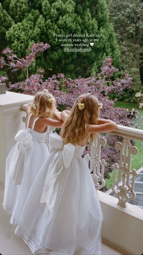 Dressed In White, Future Wedding Plans, Wedding Goals, Dreamy Wedding, Wedding Vibes, Wedding Mood, White Dresses, Flower Girls, Wedding Plans