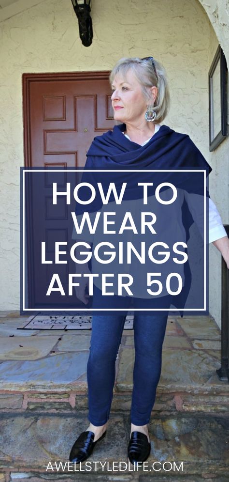 Leggings are hugely popular and one of the easiest garments to get wrong. Any woman can wear leggings and look polished with my simple tips! Plus Size Legging Outfits, Leggings Outfit Spring, A Well Styled Life, Outfit Ideas Classy, Women Leggings Outfits, Leggings Outfit Summer, Leggings Outfit Winter, Leggings Outfit Fall, Fashion Styling Tips