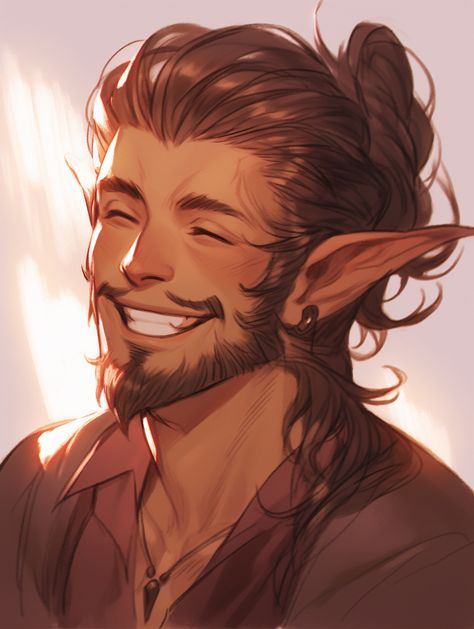 Half Elf Character Design, Elf Dnd Character Male, Eladrin Elf Male, Half Elf Barbarian, Teifling Male Character Art, Half Elf Male Character Design, Dnd Fighter Art, Dnd Half Elf Male, Halfling Character Art Male