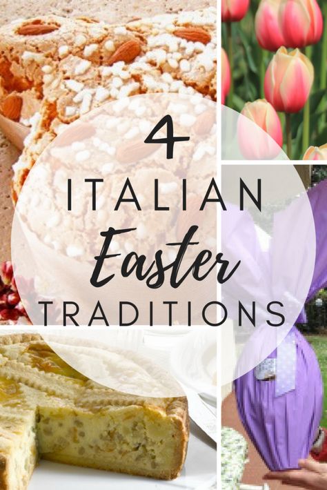 How do Italian Celebrate Easter? Here are 4 ways! Chocolate Eggs, La colomba pasquale, Pastiera, and pasquetta. #easterinitaly #italy #italianculture #italiantraditions #easter #easterdesserts #italiandesserts Italian Easter Cake, Italian Easter Traditions, Italian Easter Side Dishes, Italian Easter Recipes Traditional, Traditional Italian Easter Desserts, Italian Easter Dinner Ideas, Sicilian Easter Recipes, Italian Easter Appetizers, Traditional Italian Easter Dinner