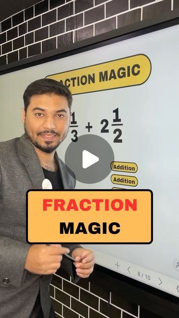 GYAN KIDA🐞 on Instagram: "✅ Fraction magic trick  @gyan_kida   📣 𝐌𝐄𝐍𝐓𝐀𝐋 𝐌𝐀𝐓𝐇 𝐁𝐎𝐎𝐒𝐓𝐄𝐑 🚀  🔓 𝐔𝐧𝐥𝐨𝐜𝐤 𝐲𝐨𝐮𝐫 𝐦𝐞𝐧𝐭𝐚𝐥 𝐦𝐚𝐭𝐡 𝐬𝐮𝐩𝐞𝐫𝐩𝐨𝐰𝐞𝐫𝐬 🧠💡   ▶️ 𝐂𝐚𝐥𝐜𝐮𝐥𝐚𝐭𝐞 𝟏𝟎𝟎❌ 𝐟𝐚𝐬𝐭𝐞𝐫 🚀  ▶️ 𝐃𝐞𝐟𝐞𝐚𝐭 𝐲𝐨𝐮𝐫 𝐦𝐚𝐭𝐡𝐬 𝐟𝐞𝐚𝐫 🏆  ▶️ 𝐁𝐫𝐚𝐢𝐧-𝐛𝐨𝐨𝐬𝐭𝐢𝐧𝐠 𝐜𝐡𝐚𝐥𝐥𝐞𝐧𝐠𝐞𝐬 𝐚𝐧𝐝 𝐭𝐢𝐩𝐬 💡  ▶️ 𝐉𝐨𝐢𝐧 𝐜𝐨𝐦𝐦𝐮𝐧𝐢𝐭𝐲 𝐟𝐨𝐫 𝐟𝐮𝐧 𝐦𝐚𝐭𝐡,  𝐬𝐩𝐞𝐞𝐝𝐲 𝐜𝐚𝐥𝐜𝐮𝐥𝐚𝐭𝐢𝐨𝐧𝐬, 𝐚𝐧𝐝 𝐞𝐱𝐩𝐞𝐫𝐭 𝐭𝐫𝐢𝐜𝐤𝐬  𝐭𝐨 𝐬𝐡𝐚𝐫𝐩𝐞𝐧 𝐲𝐨𝐮𝐫 𝐧𝐮𝐦𝐛𝐞𝐫 𝐬𝐞𝐧𝐬𝐞🔢  📌 𝐋𝐢𝐟𝐞𝐭𝐢𝐦𝐞 𝐯𝐚𝐥𝐢𝐝𝐢𝐭𝐲 🔀  🛑 𝐄𝐧𝐫𝐨𝐥𝐥 𝐧𝐨𝐰 🛑  🌐 𝐋𝐈𝐍𝐊 𝐆𝐈𝐕𝐄𝐍 𝐈𝐍 𝐁𝐈𝐎 ⤴️  #mentalmathbooster #maths #shorttricks #reelsinstagram #explorepage #instagood #gyan #mathmatics #viral #gyankida #brainboosting #mathematics . . #éducatio Maths Tricks Magic, Mental Math Tricks, Math Fractions, Mental Math, Enroll Now, Math Tricks, Number Sense, Elementary Math, Fun Math