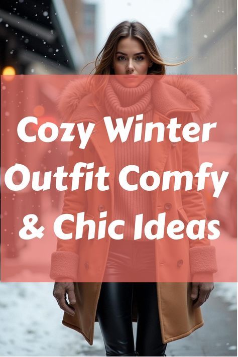 Discover the ultimate winter outfit comfy vibes with our curated collection of chic layers. Dive into cozy sweaters, snug boots, and stylish scarves. Whether you're embracing the frosty air or lounging by the fire, these looks are your go-to for warmth and style. Stay trendy this season with our essential winter fashion guide. Comfy Cozy Outfits, Winter Outfit Comfy, Affordable Winter Outfits, Cabin Outfit, Winter Warm Outfits, Cozy Winter Outfit, Winter Style Guide, Comfy Vibes, Capsule Wardrobe Casual