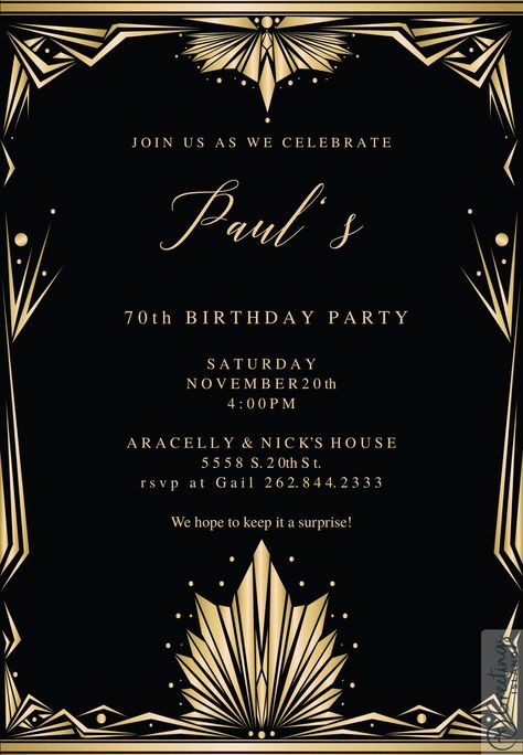 Glitz And Glam Party Invitations, Glitz And Glam Invitations, Glam Party Invitations, Glitz And Glam Party, Prom Invites, Glam Invitation, Classy Prom, 33rd Birthday, Bday Invitations