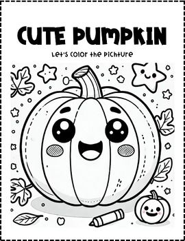 Halloween Pumpkin Coloring Pages by Everyday is Good | TPT Halloween Pumpkin Coloring Pages, Pumpkin Coloring, Pumpkin Coloring Pages, Pumpkin Theme, Cute Pumpkin, Halloween Pumpkin, Coloring Sheets, Halloween Pumpkins, Kindergarten