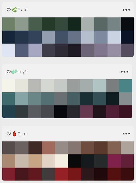 Flat Color Palette, الفن الرقمي, Cool Color Palette, Hex Color Palette, Color Palette Challenge, Paint Brush Art, Color Schemes Colour Palettes, Palette Art, Skin Color Palette