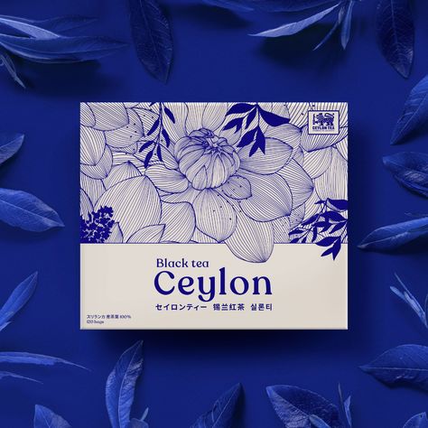 การออกแบบ Ui Ux, Visuell Identitet, Tea Packaging Design, Ceylon Tea, Box Packaging Design, Packing Design, Tea Packaging, Food Packaging Design, Article Design