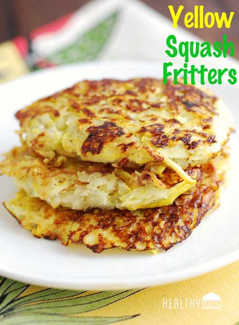 yellow squash fritters