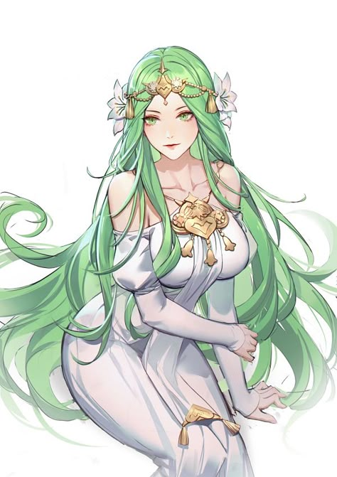 Anime Elf, Fire Emblem Games, Fire Emblem Characters, Fire Emblem Three Houses, Three Houses, Female Character Design, Green Hair, Comic Artist, Fire Emblem