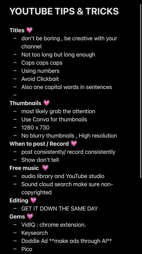 Generated Description with relevant hashtags. . #Youtube_Channel_Name_Ideas #Social_Media_Content_Planner #Start_Youtube_Channel #Youtube_Hacks Video Editing Tips And Tricks, Youtube Vedio, Yt Ideas, Youtube Channel Name Ideas, Youtube Names, Youtube Cover, Social Media Content Strategy, Youtube Hacks, Start Youtube Channel