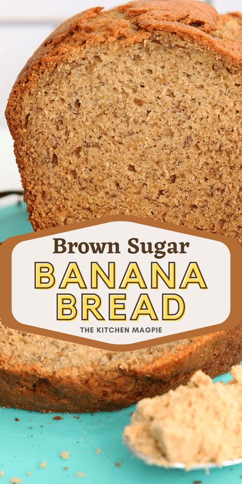 Brown Sugar Banana Bread Brown Sugar Bread, Brown Sugar Banana Bread, Sugar Bread, 2024 Recipes, Crowd Pleasing Recipes, Baking Fun, Make Banana Bread, Vintage Baking, Best Banana Bread