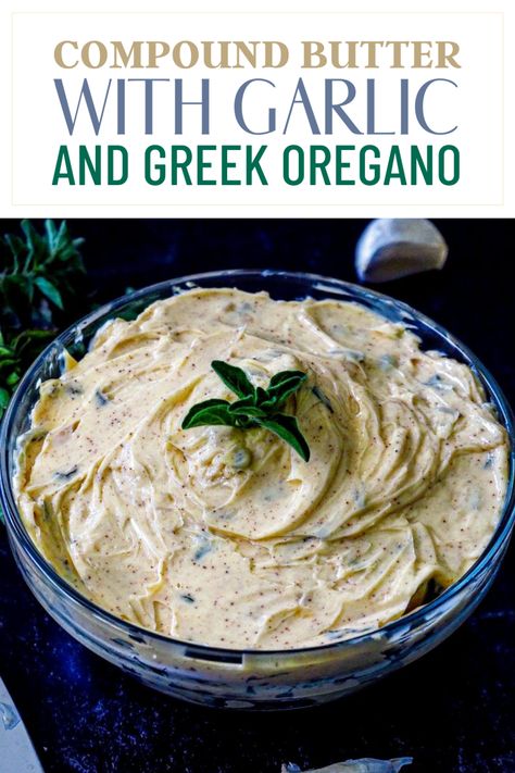 Oregano Compound Butter, Greek Oregano Recipes, Greek Dips, Vegetarian Greek Recipes, Herbs Cooking, Greek Side Dishes, Easy Greek Recipes, Oregano Recipes, Greek Recipes Easy