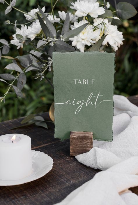 Table Number Template, Table Numbers Card Calligraphy, Wedding Table Number Elegant, Printable Table Template, Seating Chart 5x7 4x6 #BL24-1 Green Table Centerpieces Wedding, Cute Wedding Table Number Ideas, Table Numbers Wedding Unique, Seat Numbers Wedding, Places As Table Numbers, Green Table Numbers Wedding, Wedding Table Number Sign, Winter Table Numbers, Green Table Decorations Wedding