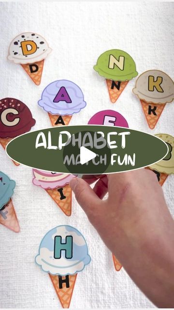 WoodilyToys | Pretend Play on Instagram: "🌿 Freebie Alert: We’re gifting away this Printable Alphabet Matching Game to EVERYONE!

🌟Letters recognition
🌟Hand-eye coordination

🚀 To grab your FREE Alphabet Matching Game,

1) just drop a comment “ICE CREAM” to this reel

2) make sure you’re following us @woodilytoys,

👉🏻 and we’ll send your printable set for FREE! 💝

📢 This offer is valid for just 3 days and ends Apr 3rd, 4 pm.

🎈 You’ll need:
• Our Printables
• Sticky velcro
• Paper

For durability and endless fun, consider laminating your printables! 

#alphabetchallenge #alphabetactivities #matchinggame #cognitivedevelopment #finemotoractivity" Alphabet Matching Printables Free, Alphabet Matching Game, Letter Matching Game, Letter Recognition Games, Alphabet Matching, Letter Matching, Printable Alphabet, Alphabet Flashcards, Matching Activity