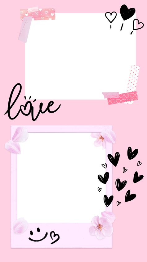 ♡ Be Positive ♡ — I made this Instagram Story frames a while back. I... Ideas De Collage, Polaroid Template, Birthday Collage, Happy Birthday Wallpaper, Instagram Photo Frame, Happy Birthday Template, Happy Birthday Posters, Happy Birthday Frame, Birthday Post Instagram