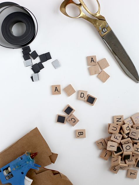 Diy Board Games, Scrabble Letter Crafts, Teaching Kids To Read, Magnetic Alphabet Letters, Magnetic Bulletin Board, Classroom Alphabet, Reading Readiness, Scrabble Crafts, Wishy Washy