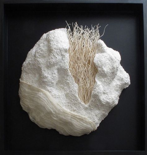 Nest Installation, Sculpture Fabric, Material Exploration, Nature Sculpture, Wall Relief, Fiber Sculpture, 3d Sculpting, Ceramic Art Sculpture, Ceramic Fiber