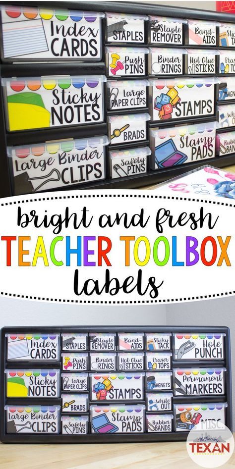 Teacher Toolbox Labels, Teachers Toolbox, Class Organization, Teachers Diy, Classroom Organisation, Teacher Toolbox, Future Teacher, Teacher Organization, Teacher Things