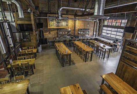 Brewery Interior Design, Taproom Design, Taproom Ideas, Brewery Interior, How To Brew Beer, Cafe Bar Design, Brewery Bar, Making Beer, Brewery Design