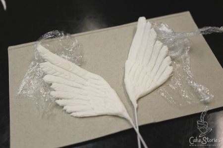 4. Gumpaste Angel Wings Supernatural Cake, Angel Wings Cake, How To Make Wings, Rustic Cupcakes, Cupcake Videos, Fondant Recipe, Angel Theme, Cake Writing, Mini Tortillas